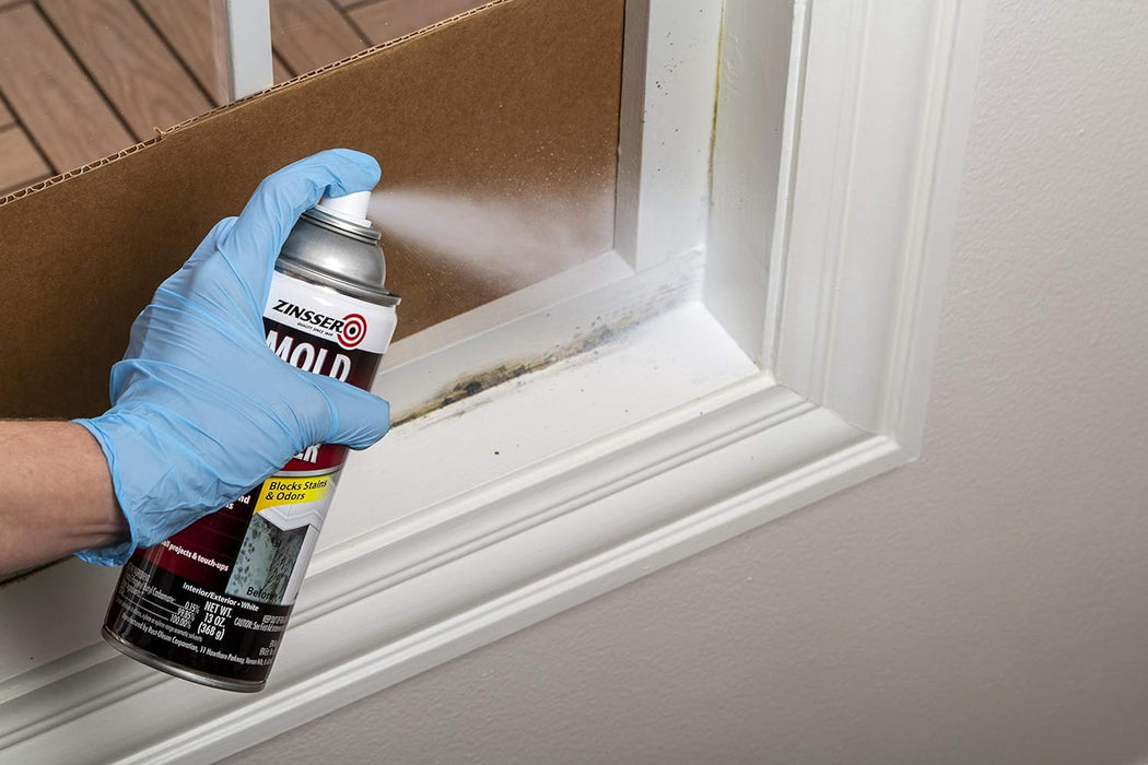 Rust-Oleum Zinsser Molding Blocking Spray Primer, 13 oz, White