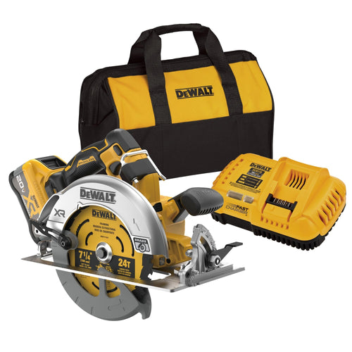 DEWALT DCS590WW1 20V MAX XR Brushless Cordless 7-1/4 in. Circular Saw Kit with XR POWERPACK