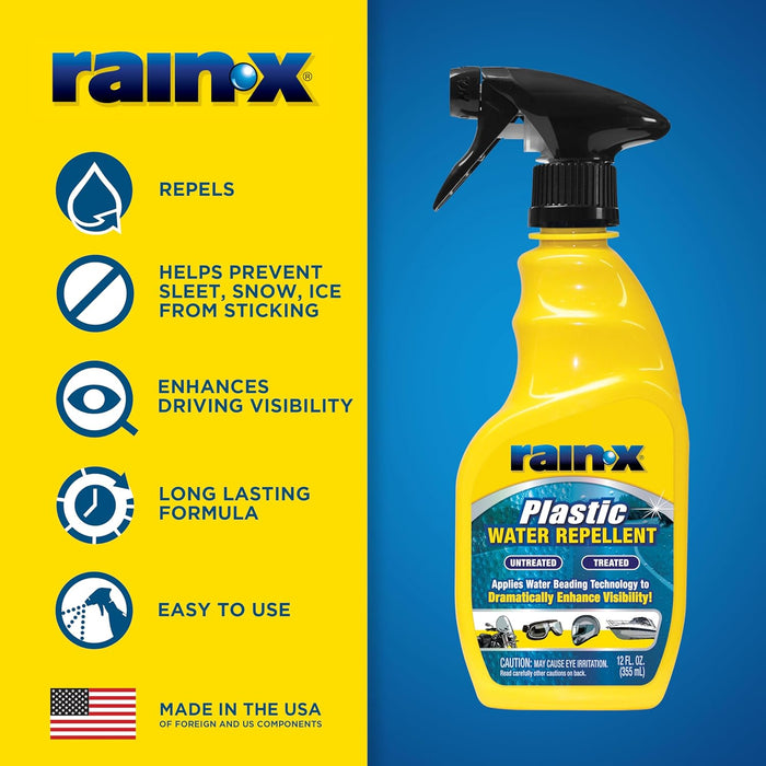 Rain-X 620036-6PK Plastic Treatment, 12 fl. oz. (Pack of 6)