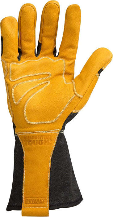 DEWALT DXMF02051XL Premium MIG/TIG Welding Gloves, Gauntlet-Style Cuff, X-Large
