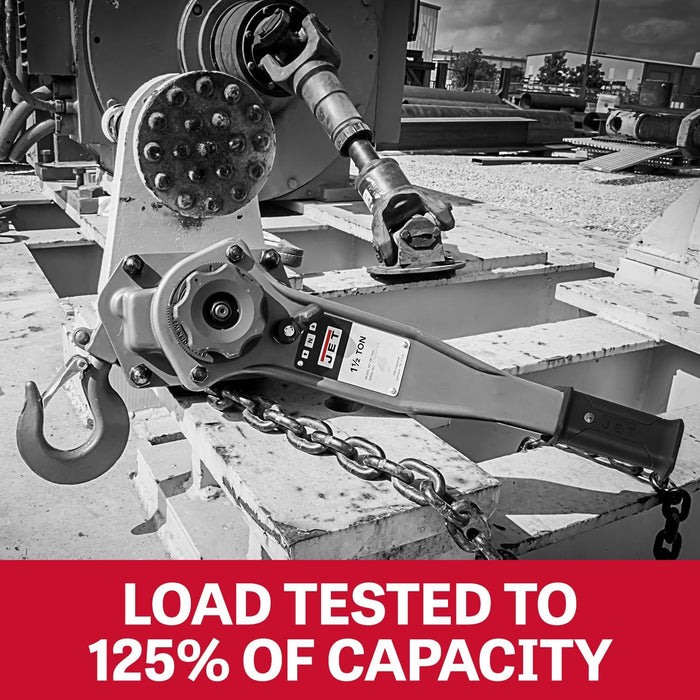 JET 1/2-Ton Mini-Puller Lever Hoist, 10' Lift (Model JLP-050A-10)