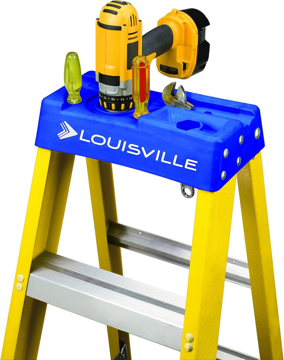 Louisville Ladder FS2008 8-Foot Fiberglass Step Ladder, 250-Pound Load Capacity, Type I