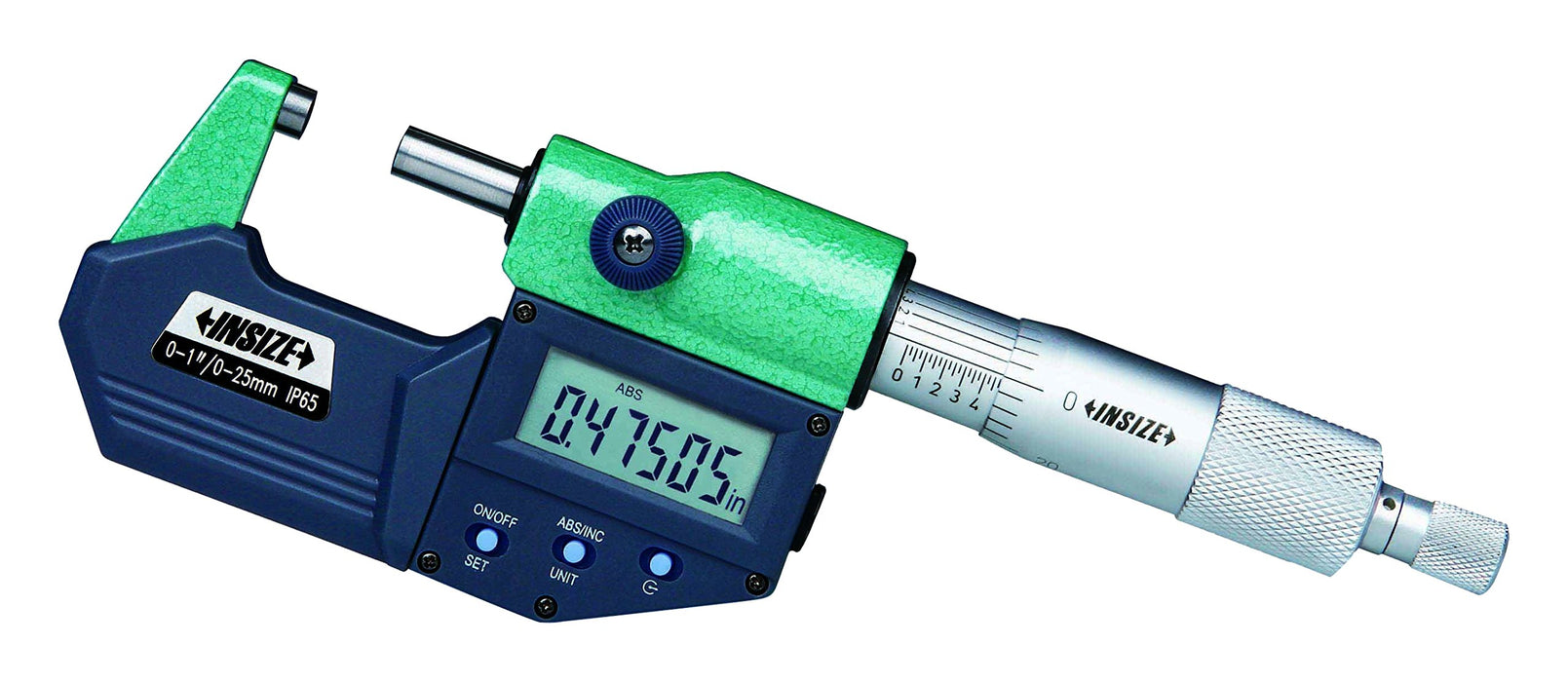 INSIZE 3101-225E Electronic Outside Micrometer, IP65, 8" -9"