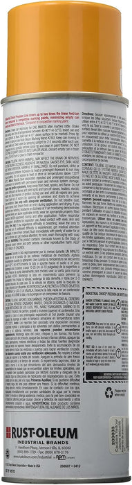 RUST-OLEUM 203033 M1800 Caution Yellow Gloss 17 OZ. Spray, 1.06 Pound (Pack of 1)