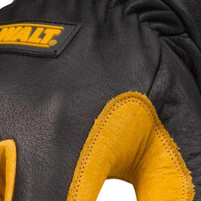 DEWALT DXMF04051SM Premium Leather Welding Gloves, Small