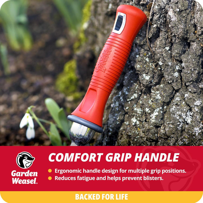 Garden Weasel Double-Sided Garden Cultivator/Tiller | Cultivate, Till, Break Up Soil | Planting and Gardening Hand Digging Tool, Heavy Duty Cultivator, Hand Tool Weeder