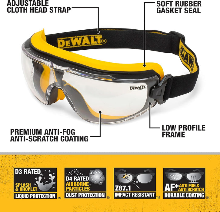 DEWALT DPG84 Insulator Safety Goggle