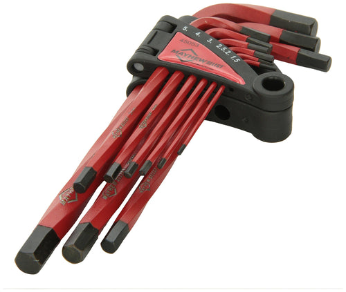 Mayhew Select 45053 Metric Twisted Hex Key Set, 9-Piece