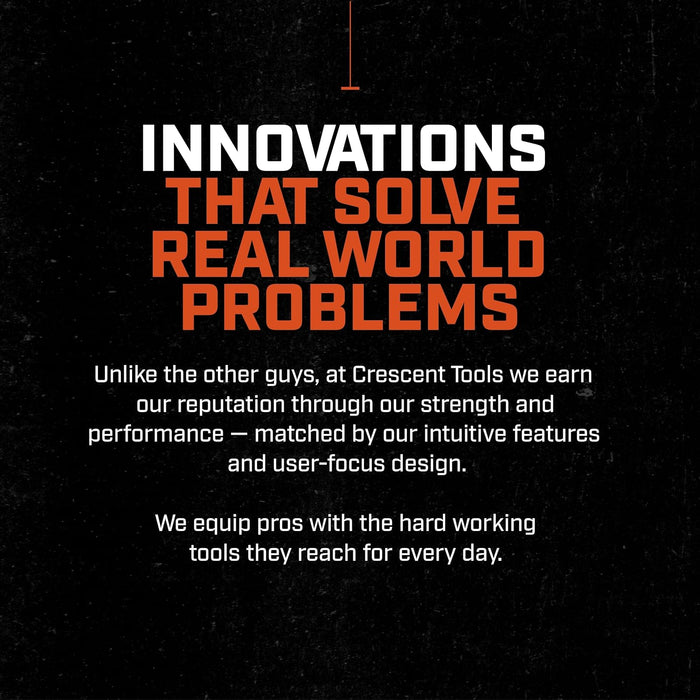 Crescent Straight Internal Snap Ring Pliers - Rings Installation & Removal Tool for Home Improvement, Repair & Mechanic Use - 5" - 5SISRDG