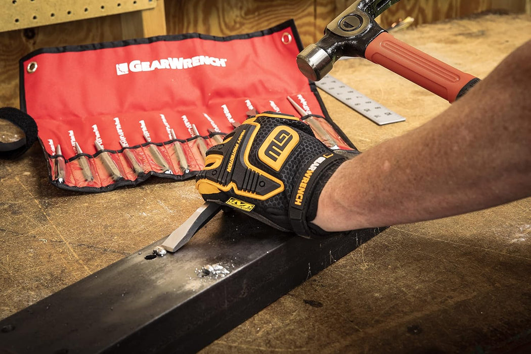 GEARWRENCH 12 Piece Punch and Chisel Chrome Set | 82305