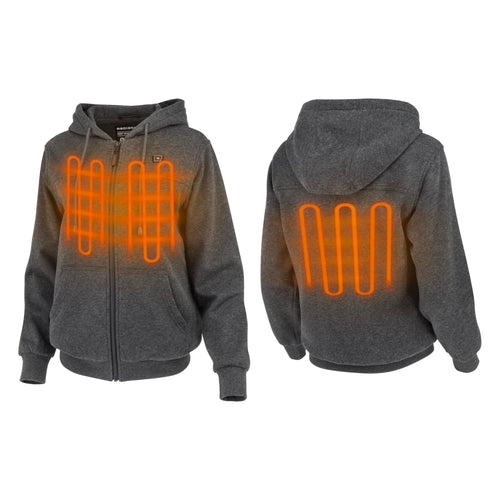 Radians (RHG-H301HG-XL) Women's Heated Apparel - Jackets, Heather Gray, X-Large