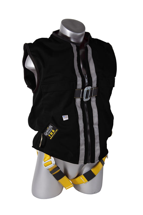 Guardian 02610 Black Mesh Construction Tux Harness, Medium