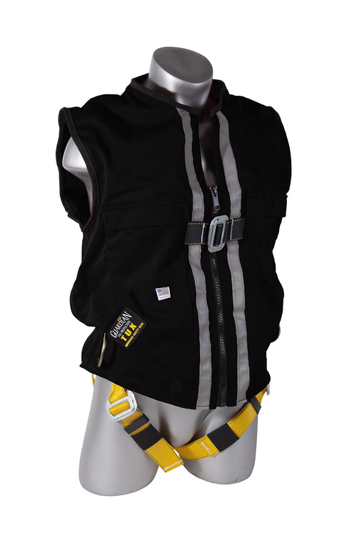 Guardian 02610 Black Mesh Construction Tux Harness, Medium