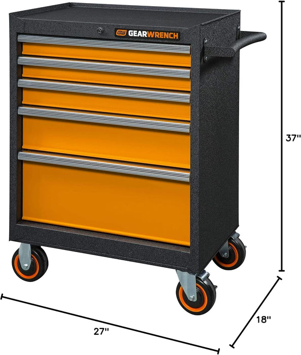 GEARWRENCH 83241 26" 5 Drawer GSX Series Rolling Tool Cabinet