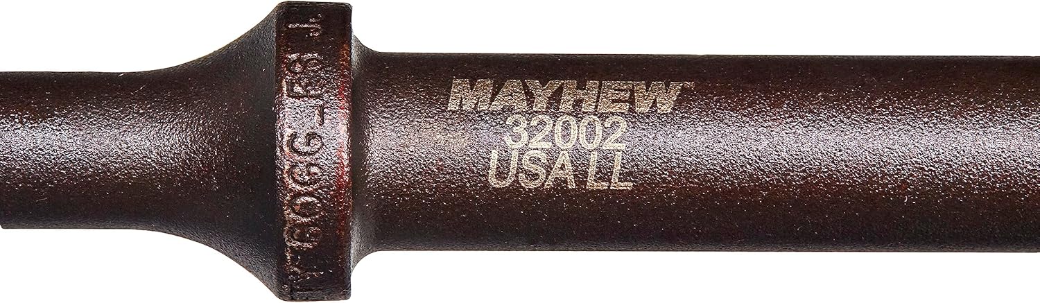 Mayhew Tools 32002 Pneumatic Hammer, 1" x 18", Black Oxide Finish 1" x 18" Standard Package