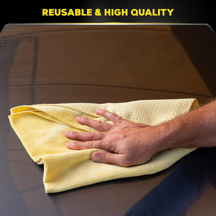 Meguiar's Water Magnet Microfiber Drying Towel, Premium Car Wash Microfiber Towel That�s Super Plush, Water Absorbent & Scratch-Free Big Microfiber Towels for Cars, 1 Pack