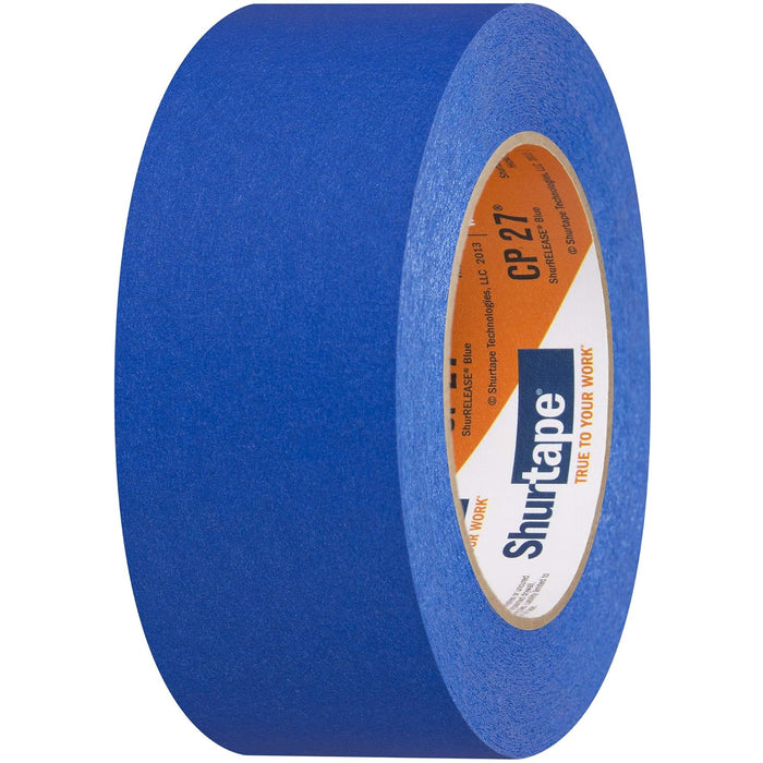Shurtape CP 27 14-Day ShurRELEASE Painter's Tape, Multi-Surface, 48mm x 55m, Blue, 1 Roll (202880)