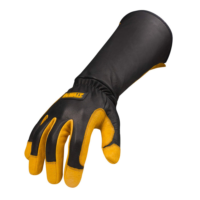 DEWALT DXMF04051SM Premium Leather Welding Gloves, Small
