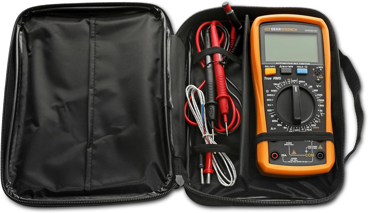 GEARWRENCH Automotive Pro Digital Multimeter | GWDM107