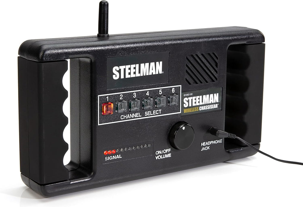Steelman 61082 Wireless ChassisEAR Auto Diagnostic Tool Kit, Identify The Cause of Troubling Vehicle Noises, 4 Transmitters with 50-Foot Range