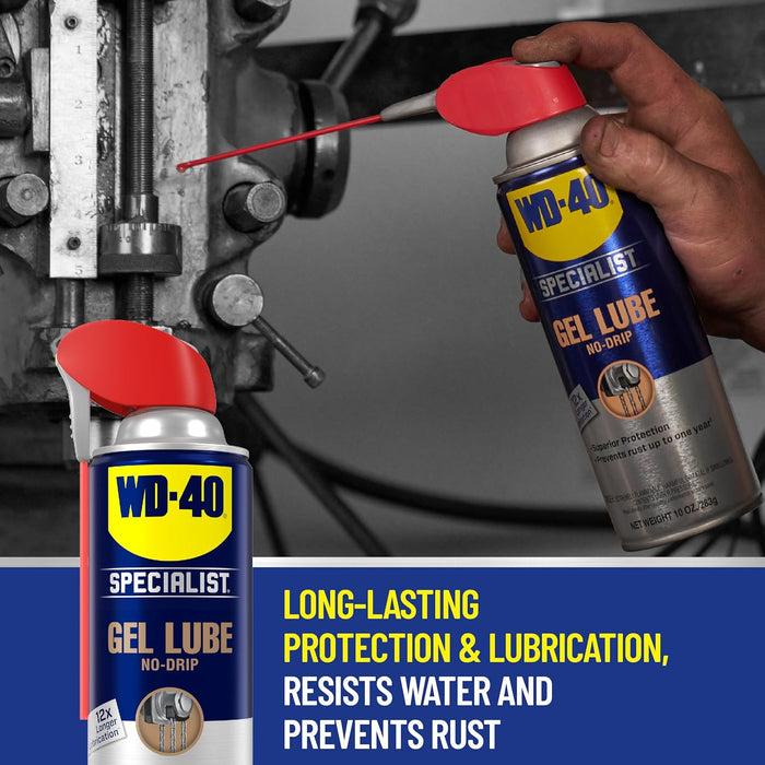 WD-40 300103 Specialist Gel Lube, 10 oz (Pack of 6)