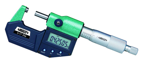 INSIZE 3108-1 Electronic Outside Micrometer, 0" - 1"