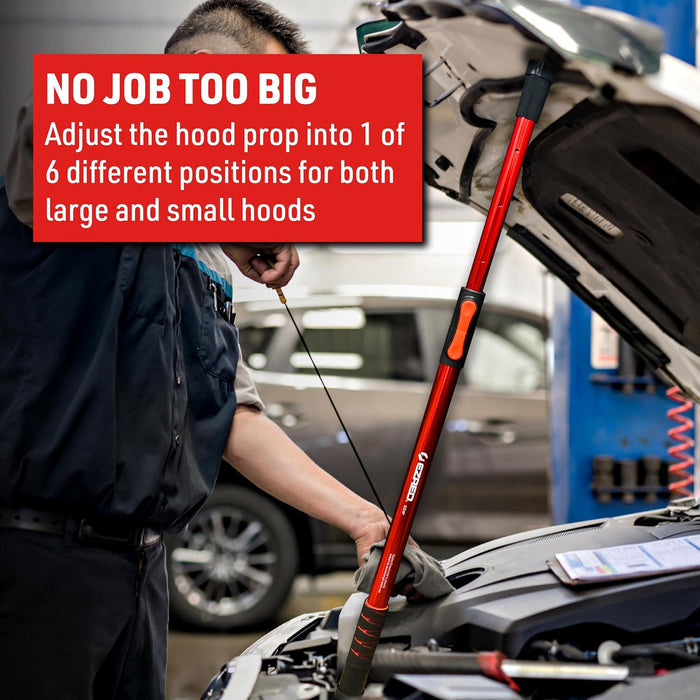 EZRED EZHP Extendable Aluminum Hood and Tailgate Prop