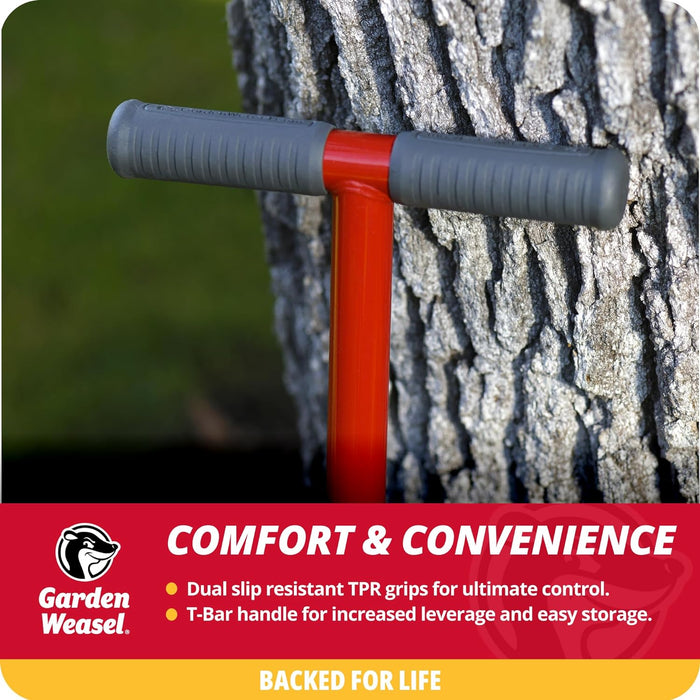 Garden Weasel Claw Pro - 3-in-1 | Cultivate, Loosen, Aerate, Weed | Gardening Hand Tiller, Twist Weeding Tool, Digging Fork, Cultivator, Soil Loosener