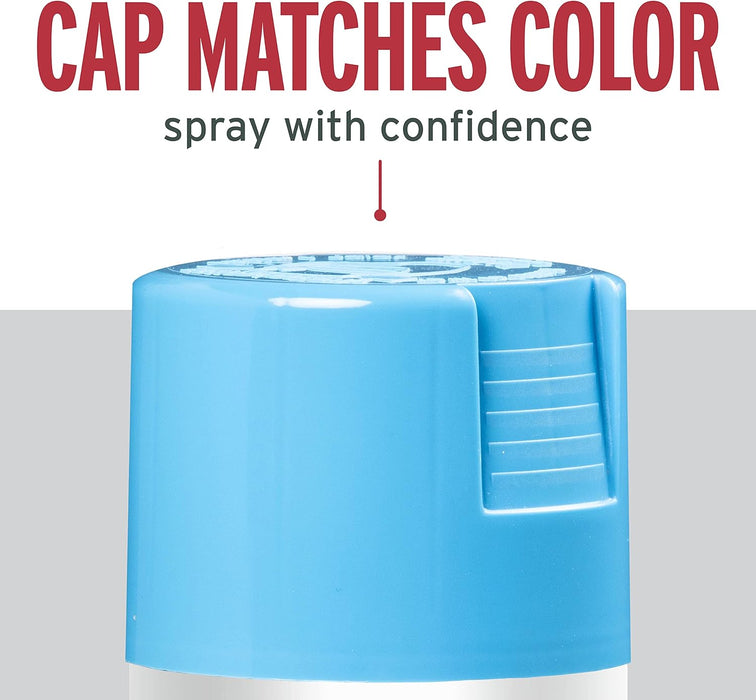Rust-Oleum 269292 Stops Rust Spray Paint, 12 oz, Gloss Maui Blue (Pack of 6)