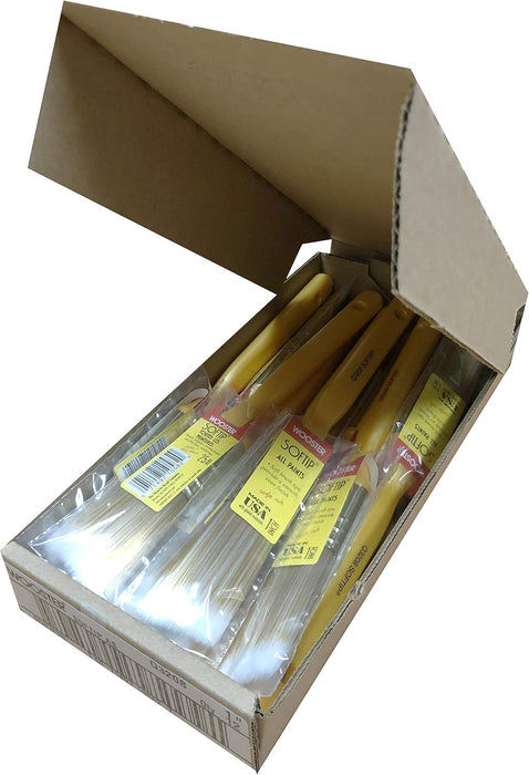 Wooster Brush Q3208-1 Softip Angle Sash Paintbrush, Pack of 12