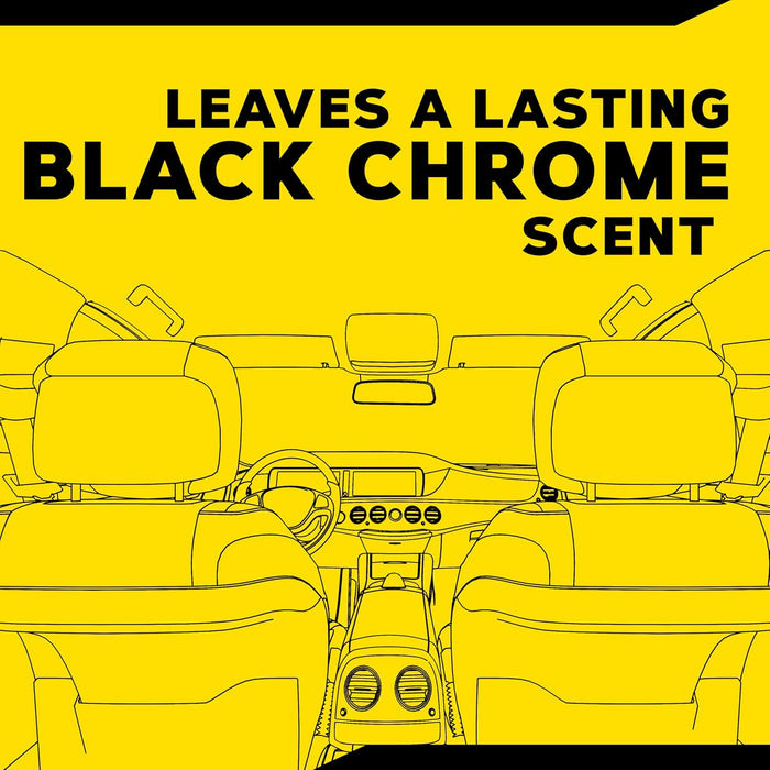 Meguiar’s G250708 Air Re-Fresher Odor Fighting Spray, Black Chrome Scent, Refresh & Instantly Fight Odors