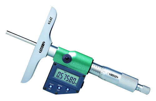 INSIZE 3540-50E Electronic Depth Micrometer, 0"-2"/0 mm-50 mm