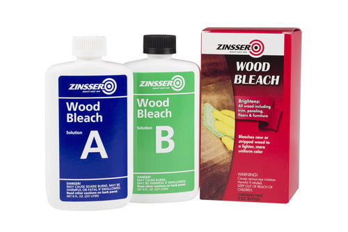 Zinsser 300451 Wood Bleach, Part A and B, 8 Ounce (Pack of 2)