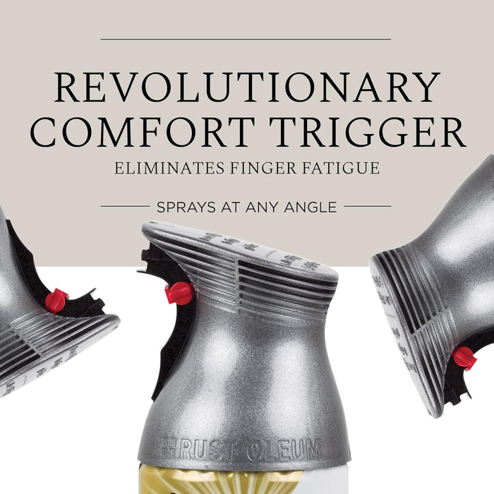 Rust-Oleum 262662 Universal All Surface Metallic Spray Paint, 11 oz, Dark Steel (Pack of 6)