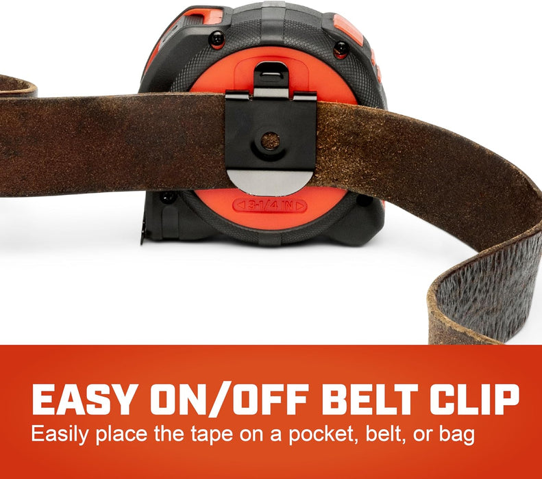 Crescent Lufkin L1125NESET2V 25 Ft. WORKHORSE NITE EYE Tape Measure SAE (Pack of 2)