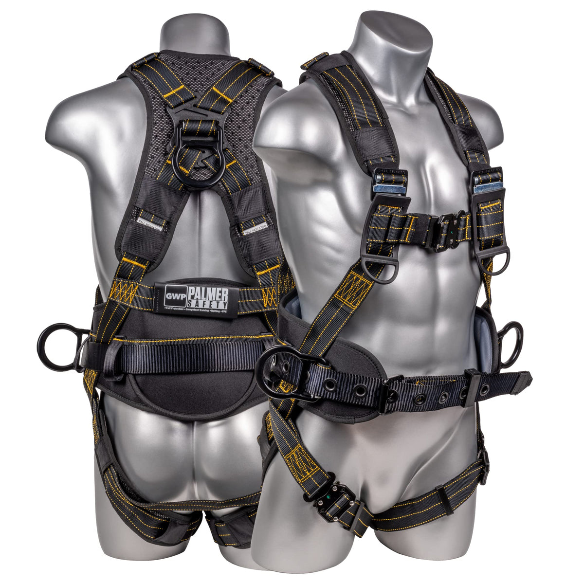 Palmer Safety Hammerhead Safety Harness, Padded Back Support, QCB Palmer Safety Hammerhead Safety Harness, Padded Back Support, QCB