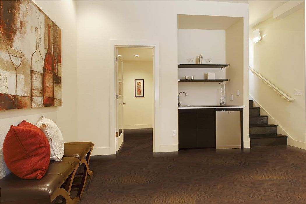 Rust-Oleum 286895 Rocksolid Metallic Garage Floor Coating, 80 Fl Oz, Earth Brown (Pack of 1)