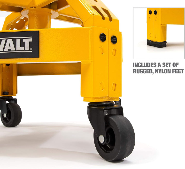 DEWALT DXSTAH025 Adjustable Shop Stool With Casters