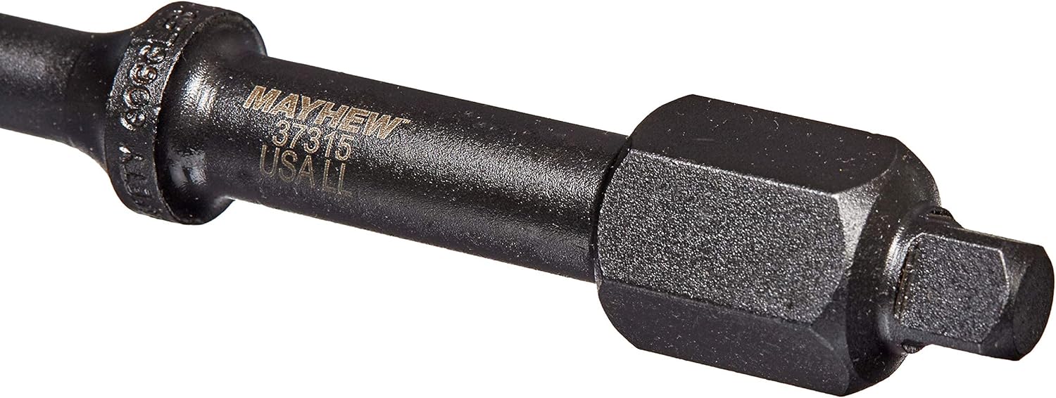 Mayhew Tools 37315HT Pneumatic Bolt Breaker, 3/8-Inch, Hang Tagged , Black
