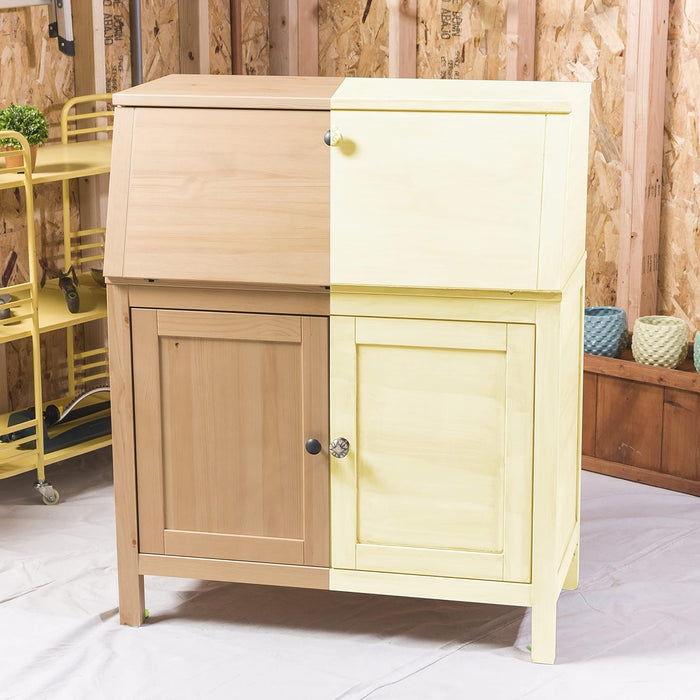 Rust-Oleum Chiffon Cream Chalked All-in-One Ultra Matte Paint - Chiffon Cream - 30 Ounce (Pack of 1)