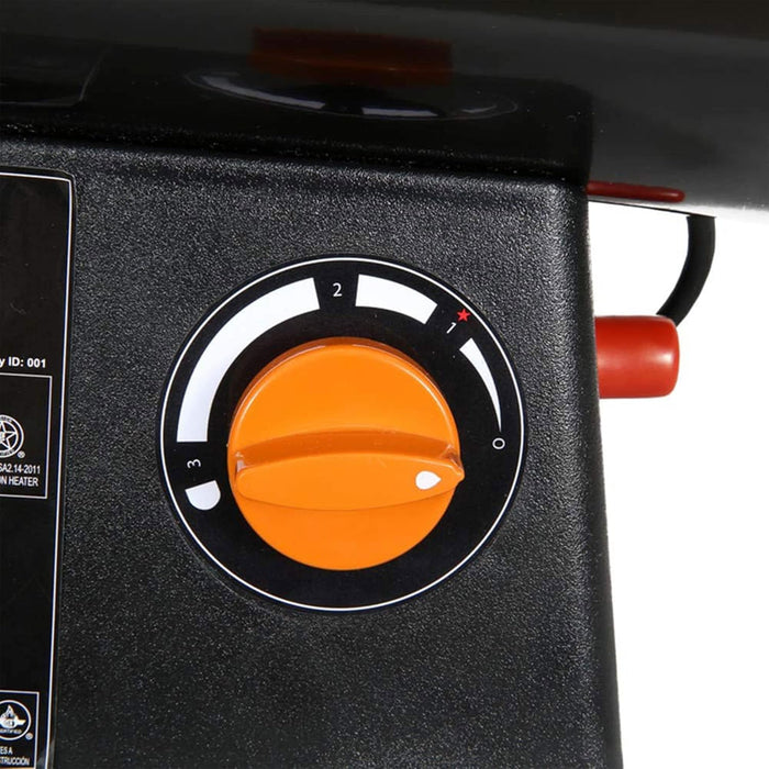 Remington REM-125V-GFA-O 125,000 BTU LP Propane Forced Air Heater, For Warehouses, Construction Sites, and Workshops