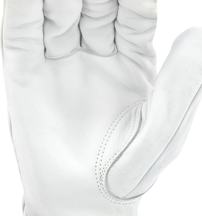 Radians RWG58M Unisex Cut Resistant A6 KAMORI White Grain Goatskin Driver, Medium