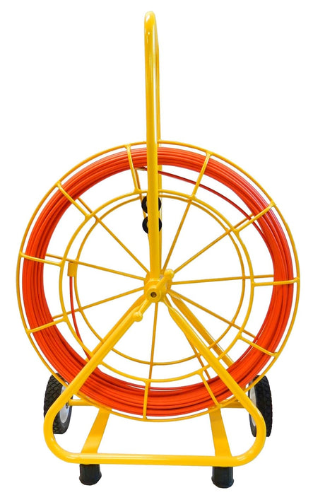 Jameson 6-14-400M Easy Buddy Electrical Fish Tape Duct Rodder with 400 Feet of 1/4-inch Fiberglass Rod Marked Every 5 Feet