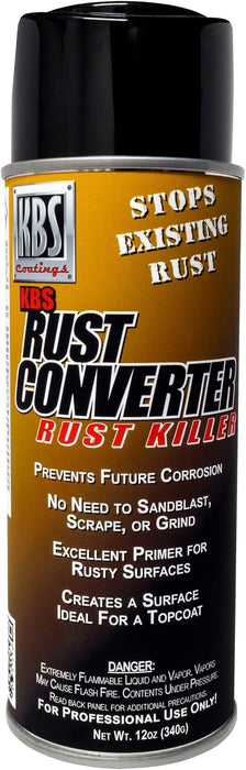 KBS Coatings 150080 Black 12oz KBS Rust Converter
