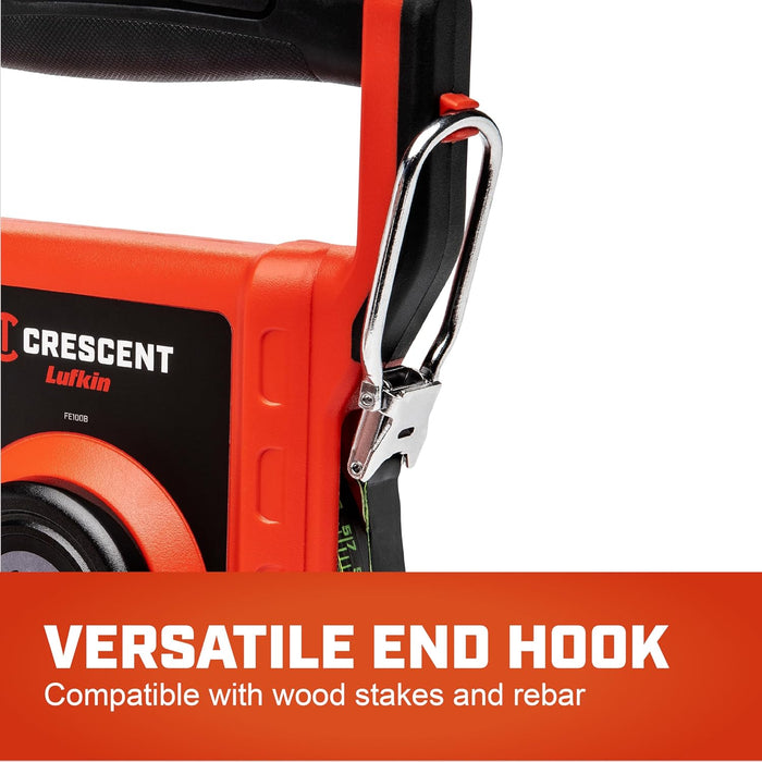 Crescent Lufkin FE100B 100'/30 M NITE EYE Fiberglass Long Tape