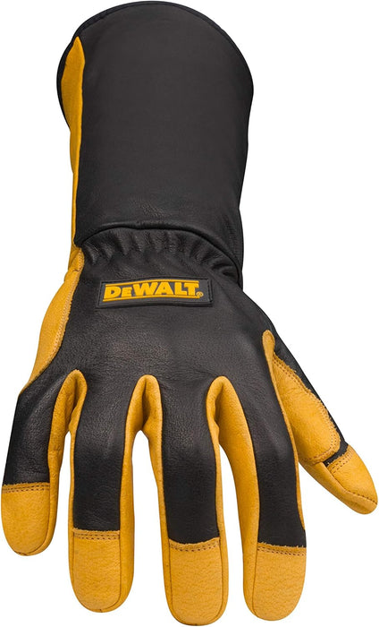 DEWALT DXMF04051SM Premium Leather Welding Gloves, Small