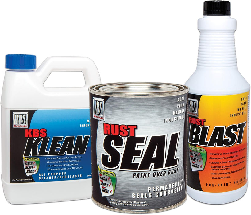 KBS Coatings 57015 Galvanized Steel Frame Coater Kit, Preps and Coats an Entire Car or Truck Frame