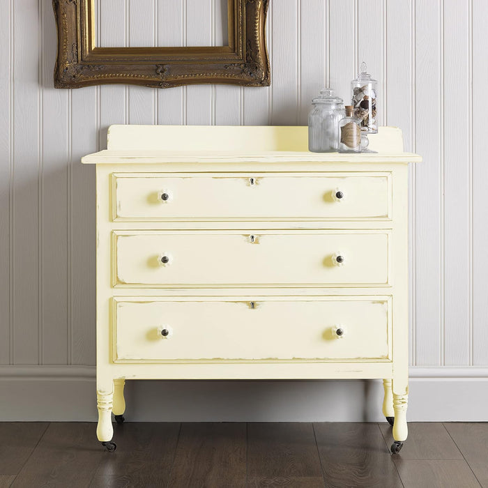 Rust-Oleum Chiffon Cream Chalked All-in-One Ultra Matte Paint - Chiffon Cream - 30 Ounce (Pack of 1)