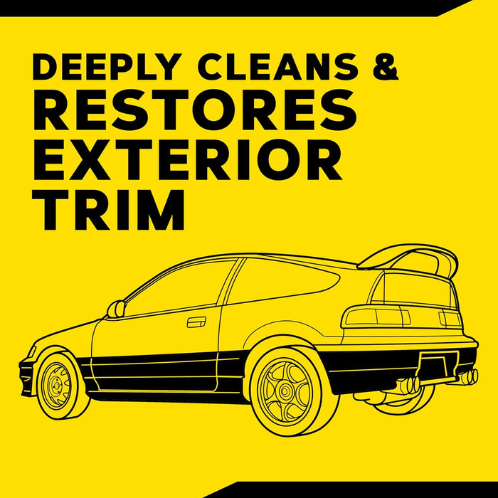 Meguiar's G250100 Heavy Duty Trim Restoration Kit - Includes a Cleaning Solution to Deep Clean Plastic and Trim and Protective Trim Shield That Delivers Ultra-Durable Protection with UV Blocking Protection