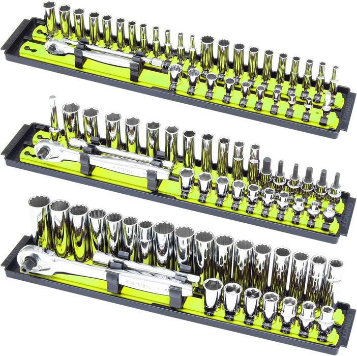 ERNST Socket Boss Combo 3-Pack, Hi-Viz (8512HVA) - Made in the USA